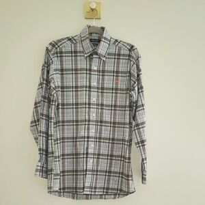 Southern Marsh Performance NWOT Men's Plaid Button Down Shirt Small Long Sleeve